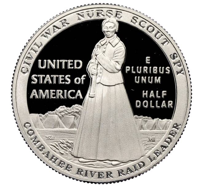 Монета 1/2 доллара (50 центов) 2024 года S США «Гарриет Табмен» (Артикул: M2-89532) — Фото №1