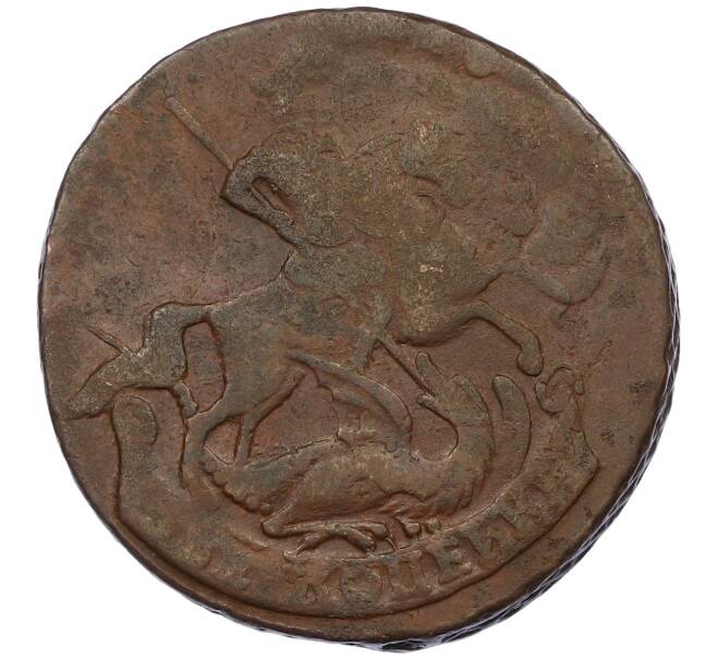 Монета 2 копейки 1758 года (Артикул: K12-67714) — Фото №2