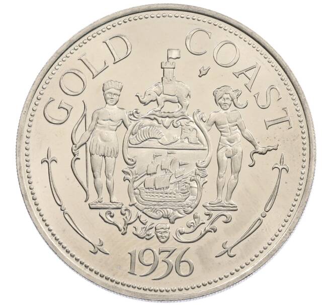 1 крона 1936 года Австралия «Золотой Берег» — Эдуард VIII (Unusual) (Артикул: M2-89540) — Фото №1