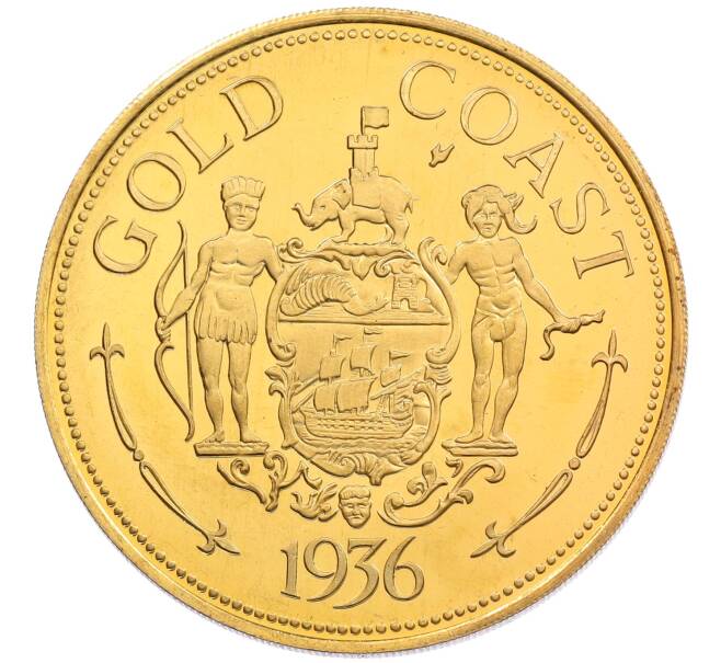 1 крона 1936 года Австралия «Золотой Берег» — Эдуард VIII (Unusual) (Артикул: M2-89566) — Фото №1