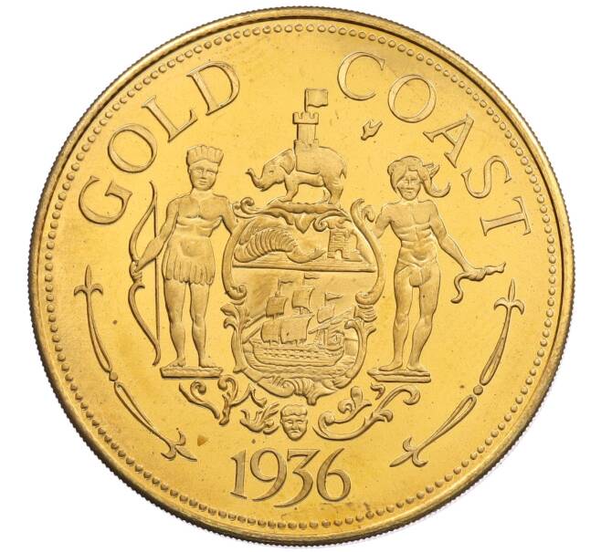 1 крона 1936 года Австралия «Золотой Берег» — Эдуард VIII (Unusual) (Артикул: M2-89567) — Фото №1