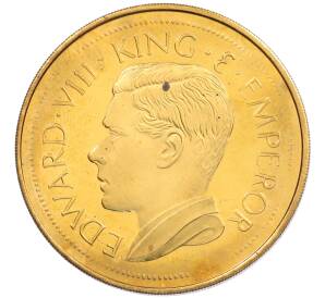 1 крона 1936 года Австралия «Золотой Берег» — Эдуард VIII (Unusual)