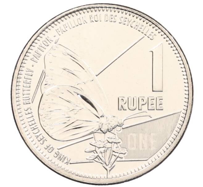 Монета 1 рупия 2021 года Сейшелы (Артикул: K12-67743) — Фото №1
