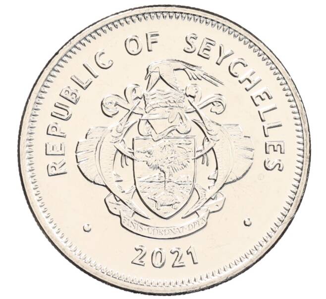 Монета 1 рупия 2021 года Сейшелы (Артикул: K12-67745) — Фото №2