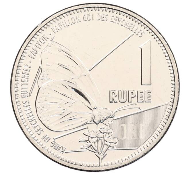 Монета 1 рупия 2021 года Сейшелы (Артикул: K12-67747) — Фото №1