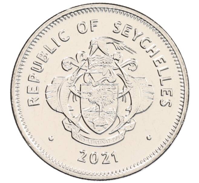 Монета 1 рупия 2021 года Сейшелы (Артикул: K12-67750) — Фото №2