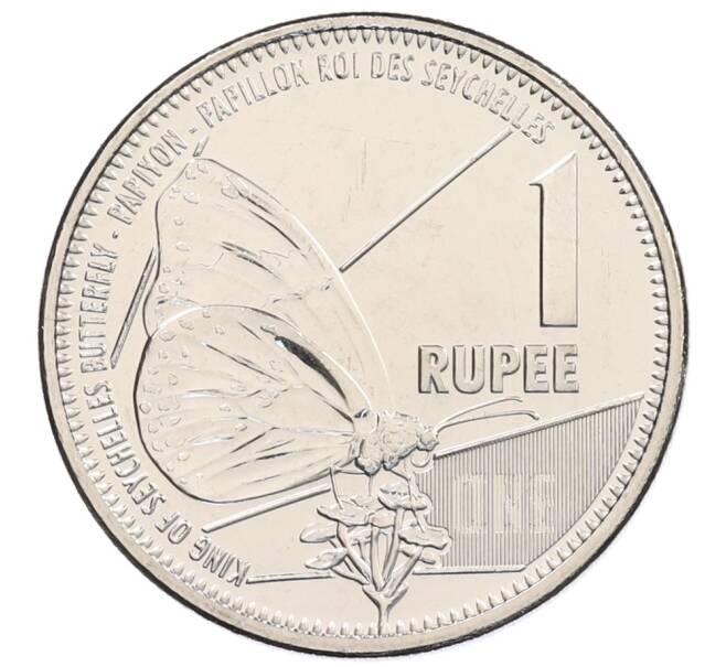 Монета 1 рупия 2021 года Сейшелы (Артикул: K12-67752) — Фото №1