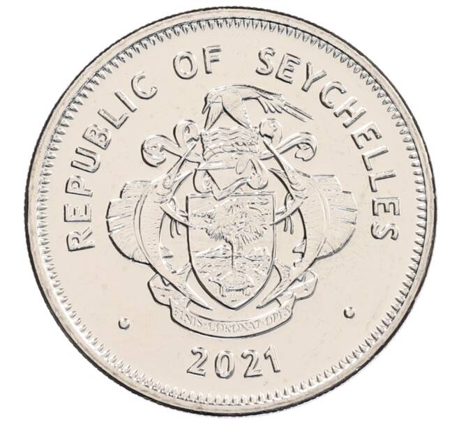 Монета 1 рупия 2021 года Сейшелы (Артикул: K12-67754) — Фото №2