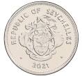 Монета 1 рупия 2021 года Сейшелы (Артикул: K12-67757) — Фото №2