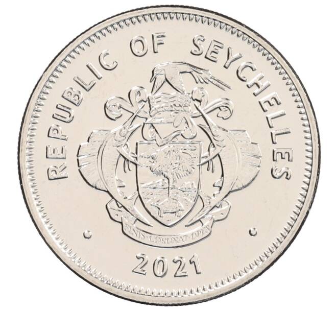 Монета 1 рупия 2021 года Сейшелы (Артикул: K12-67757) — Фото №2