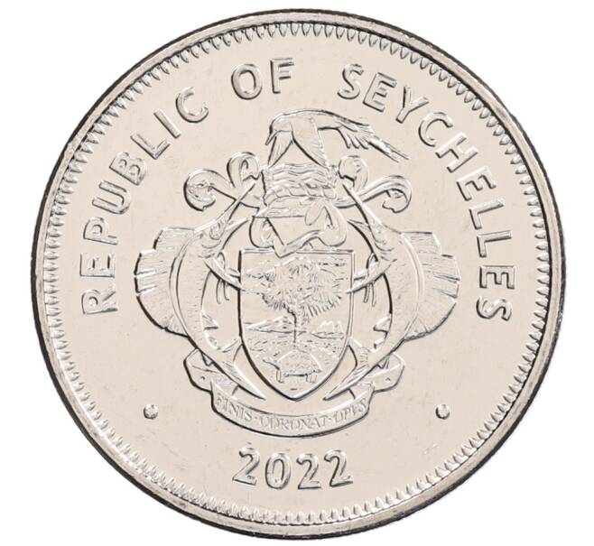 Монета 1 рупия 2022 года Сейшелы (Артикул: K12-67764) — Фото №2