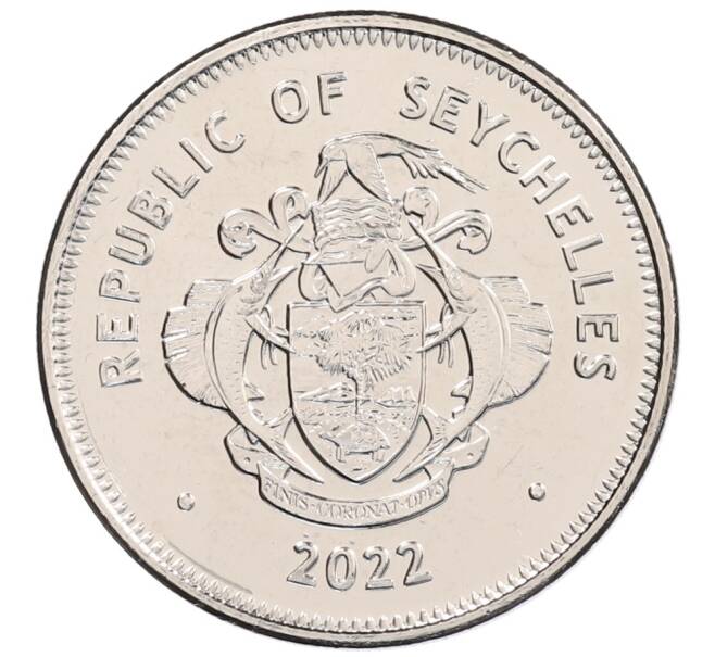 Монета 1 рупия 2022 года Сейшелы (Артикул: K12-67772) — Фото №2