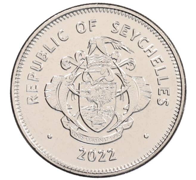 Монета 1 рупия 2022 года Сейшелы (Артикул: K12-67775) — Фото №2
