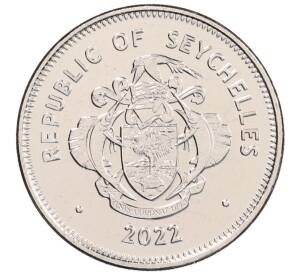 1 рупия 2022 года Сейшелы — Фото №2