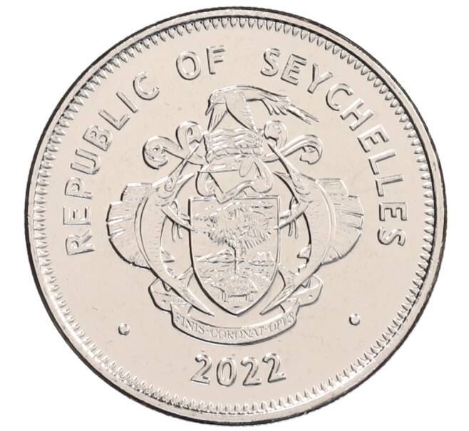 Монета 1 рупия 2022 года Сейшелы (Артикул: K12-67778) — Фото №2