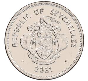 1 рупия 2021 года Сейшелы — Фото №2