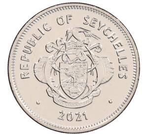 1 рупия 2021 года Сейшелы — Фото №2