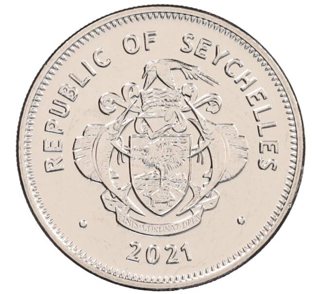 Монета 1 рупия 2021 года Сейшелы (Артикул: K12-67792) — Фото №2
