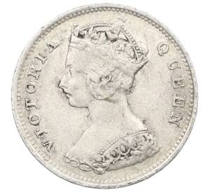 10 центов 1898 года Гонконг — Фото №2