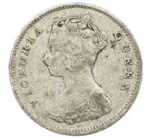 10 центов 1898 года Гонконг — Фото №2