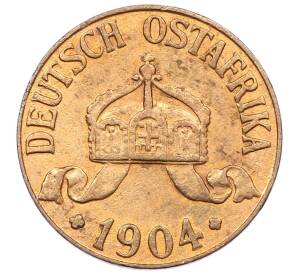 1 геллер 1904 года J Германская Восточная Африка — Фото №1