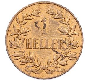 1 геллер 1904 года J Германская Восточная Африка — Фото №2