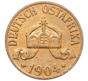 1 геллер 1904 года A Германская Восточная Африка — Фото №1