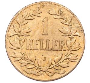 1 геллер 1911 года J Германская Восточная Африка — Фото №2