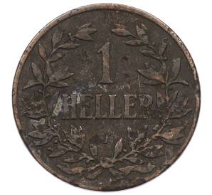 1 геллер 1912 года J Германская Восточная Африка — Фото №2