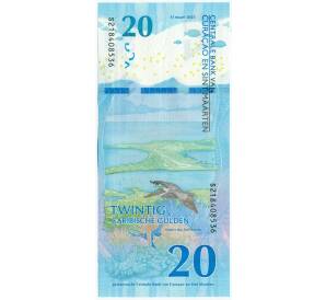 20 гульденов 2025 года Кюрасао и Синт-Мартен — Фото №2