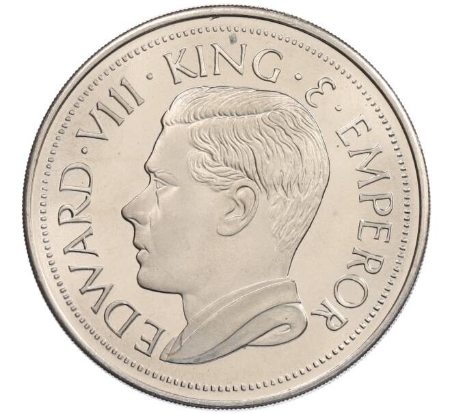 1 крона 1936 года Кипр — Эдуард VIII (Unusual) (Артикул: M2-89579) — Фото №2