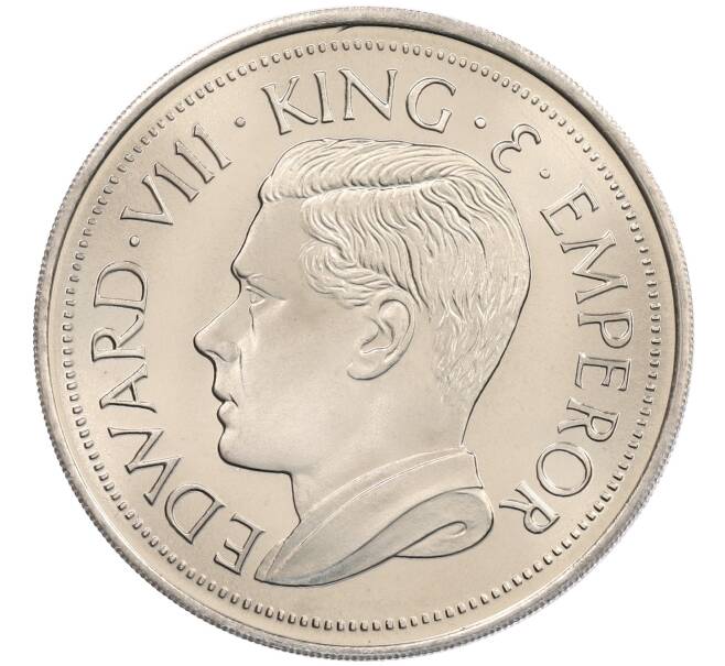 1 крона 1936 года Бирма — Эдуард VIII (Unusual) (Артикул: M2-89586) — Фото №2