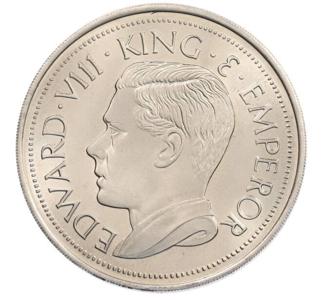 1 крона 1936 года Бирма — Эдуард VIII (Unusual) (Артикул: M2-89590) — Фото №2