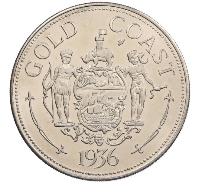 1 крона 1936 года Австралия «Золотой Берег» — Эдуард VIII (Unusual) (Артикул: M2-89605) — Фото №1