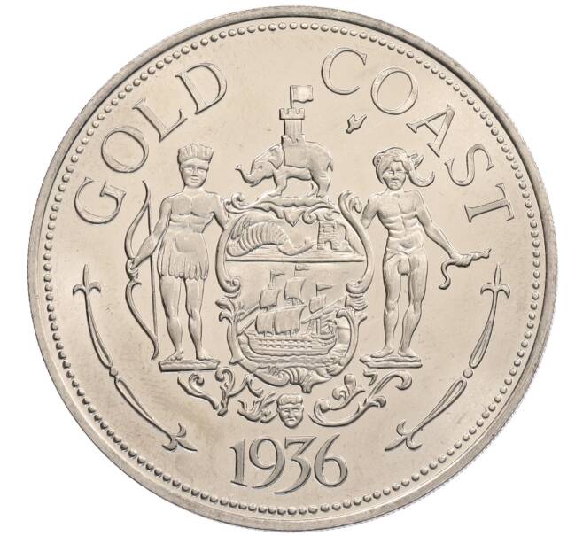 1 крона 1936 года Австралия «Золотой Берег» — Эдуард VIII (Unusual) (Артикул: M2-89607) — Фото №1