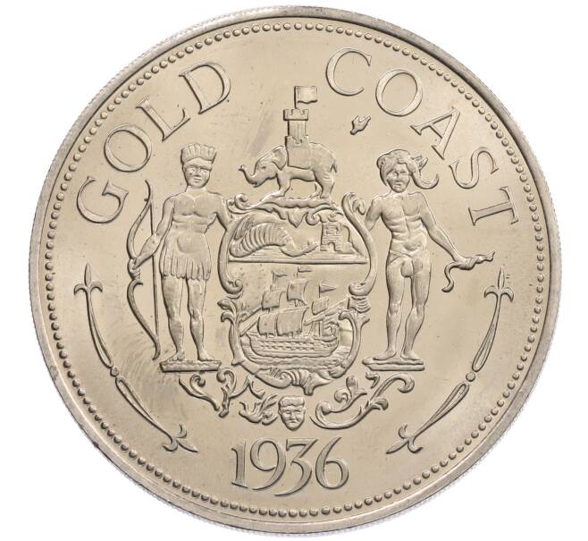1 крона 1936 года Австралия «Золотой Берег» — Эдуард VIII (Unusual) (Артикул: M2-89608) — Фото №1