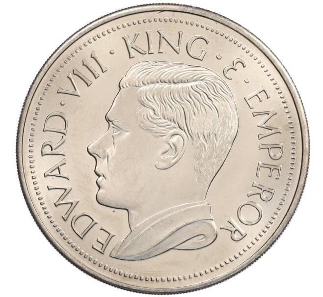 1 крона 1936 года Австралия «Золотой Берег» — Эдуард VIII (Unusual) (Артикул: M2-89608) — Фото №2