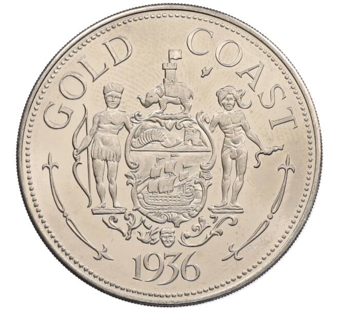 1 крона 1936 года Австралия «Золотой Берег» — Эдуард VIII (Unusual) (Артикул: M2-89609) — Фото №1