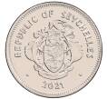 Монета 1 рупия 2021 года Сейшелы (Артикул: K12-67913) — Фото №2