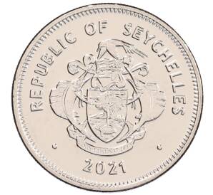 1 рупия 2021 года Сейшелы — Фото №2