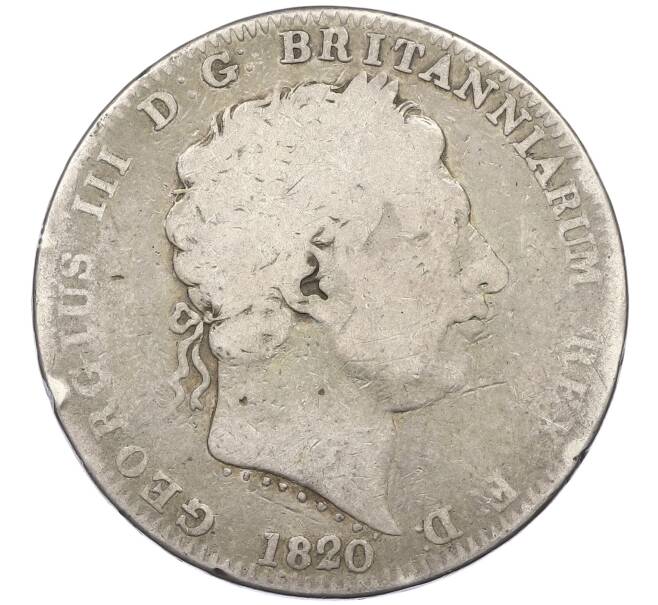 Монета 1 крона 1820 года Великобритания (Артикул: K4-0274) — Фото №2