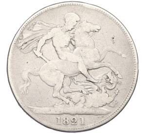1 крона 1821 года Великобритания — Фото №1
