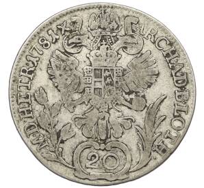 20 крейцеров 1781 года В Австрия — Фото №1