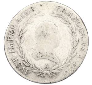 20 крейцеров 1809 года А Австрия — Фото №2