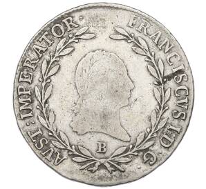 20 крейцеров 1815 года В Австрия — Фото №2