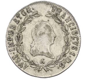 20 крейцеров 1820 года А Австрия — Фото №2