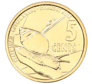 5 центов 2022 года Сейшелы — Фото №1