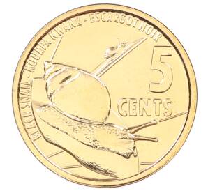 5 центов 2022 года Сейшелы — Фото №1