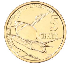 5 центов 2022 года Сейшелы — Фото №1