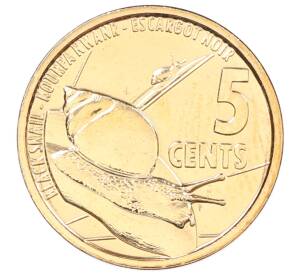 5 центов 2022 года Сейшелы — Фото №1